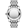 Silver watch with detailed branding on a white background

Breitling Lady Premier 32 A77330671B1A1 Bandiera Jewellers
