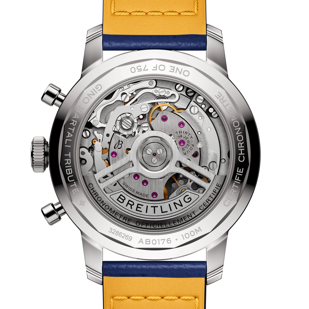 Breitling Top Time COPPI & BARTALI AB01767A1C1X1 Bandiera Jewellers