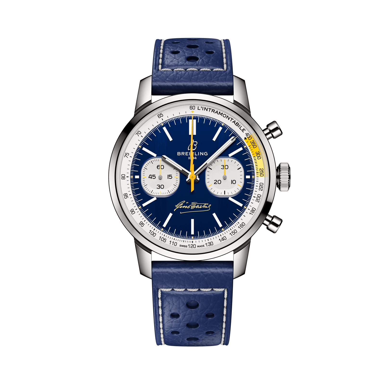 Breitling Top Time COPPI & BARTALI AB01767A1C1X1 Bandiera Jewellers