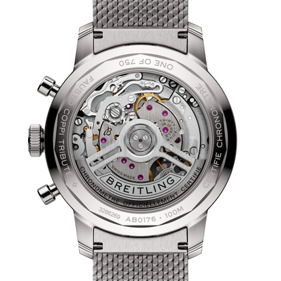 Breitling Top Time COPPI & BARTALI AB01768A1A1A1 Bandiera Jewellers