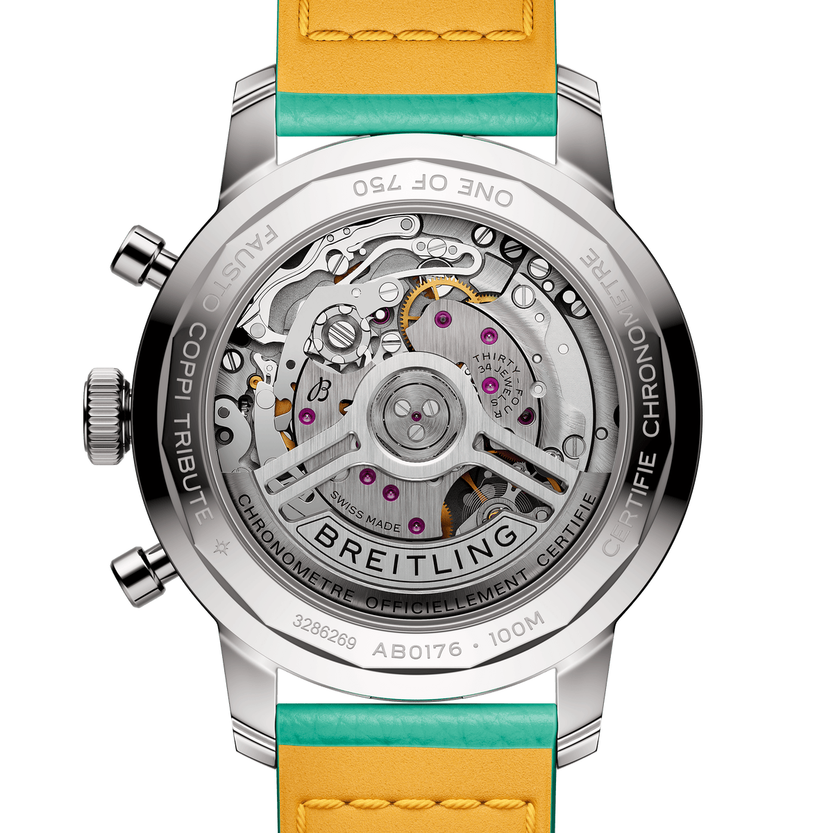 Breitling Top Time COPPI & BARTALI AB01768A1A1X1 Bandiera Jewellers