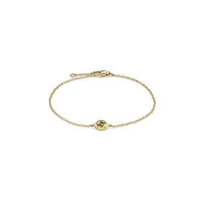 GUCCI Interlocking Gold Bracelet YBA874207001017