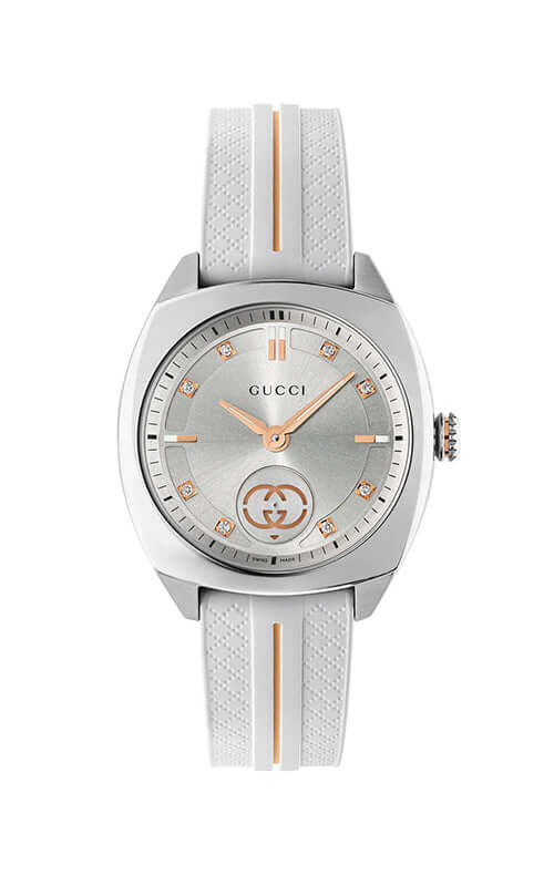 GG2570〕ラージウォッチ（41mm）グリーン/レッド/グリーン