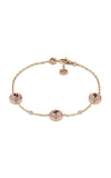 Gucci Interlocking Pink Opal Gold Bracelet YBA831861001 Bandiera Jewellers