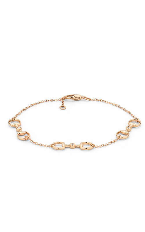 GUCCI Horsebit 18Kt Diamond Bracelet YBA837594001 Bandiera Jewellers