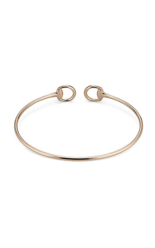 GUCCI Horsebit 18Kt Diamond Cuff Bracelet YBA837620001 Bandiera Jewellers