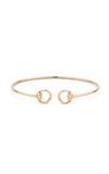 GUCCI Horsebit 18Kt Diamond Cuff Bracelet YBA837620001 Bandiera Jewellers