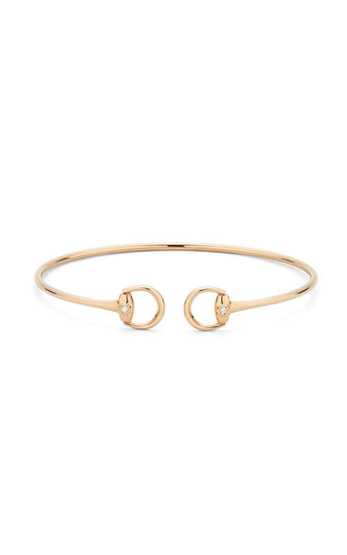 GUCCI Horsebit 18Kt Diamond Cuff Bracelet YBA837620001 Bandiera Jewellers