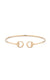 GUCCI Horsebit 18Kt Diamond Cuff Bracelet YBA837620001 Bandiera Jewellers