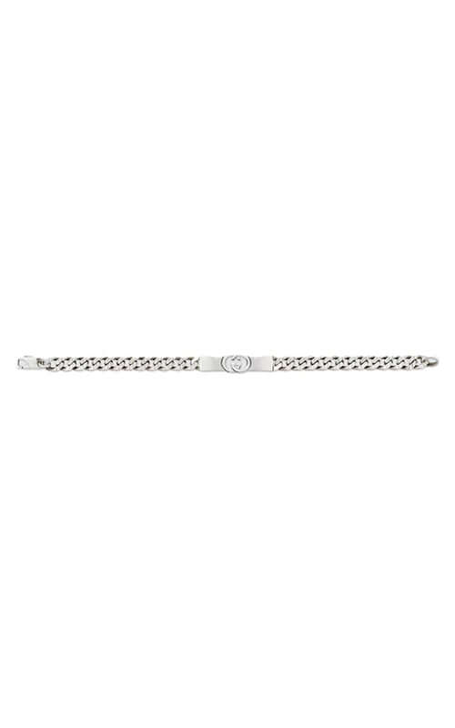 Gucci Interlocking bracelet gourmette GG 8mm YBA853978001 Bandiera Jewellers