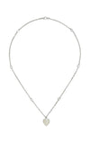 GUCCI Heart Silver Necklace YBB64554500300U Bandiera Jewellers