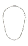 GUCCI SILVER INTERLOCKING G NECKLACE YBB75970300100U Bandiera Jewellers