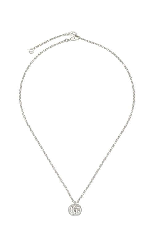 Gucci GG Marmont Silver Necklace YBB77072400100U Bandiera Jewellers