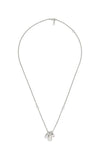 GUCCI Diagonal Interlocking G Necklace Sterling Silver YBB77699600100U Bandiera Jewellers