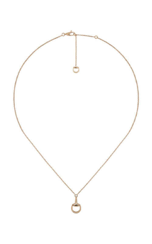 Gucci Horsebit 18K Diamond Pendant Necklace YBB83759900100U Bandiera Jewellers