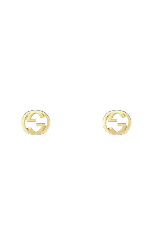 GUCCI Interlocking G Stud Earrings YG YBD74854300200