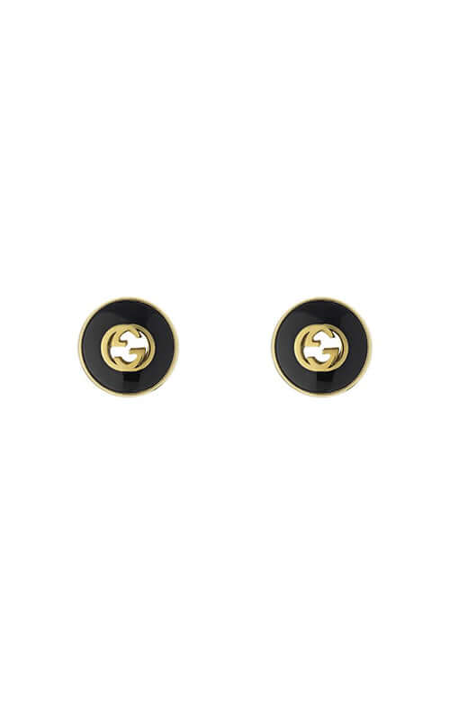 GUCCI Interlocking G Stud Earrings YBD78655400100U Bandiera Jewellers