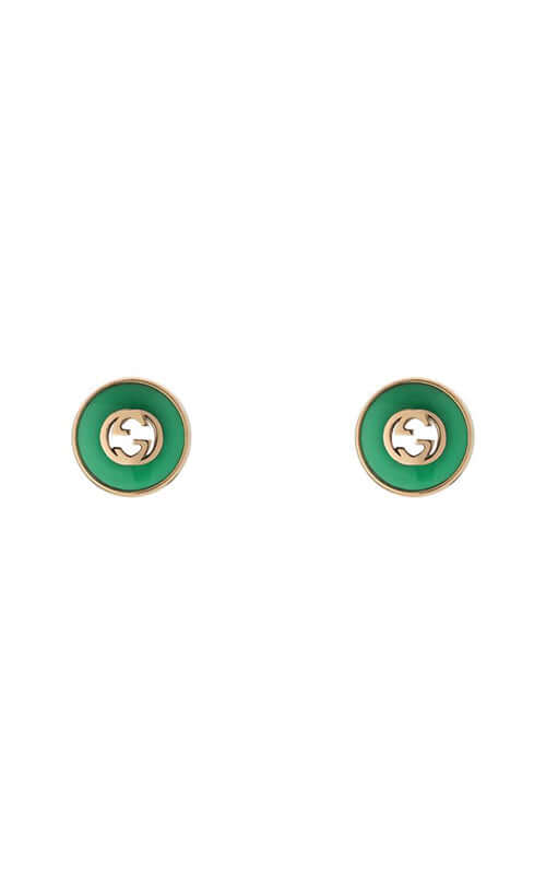 GUCCI Interlocking G Stud Earrings YBD78655400200U Bandiera Jewellers