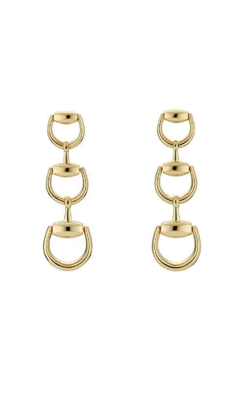 Gucci Horsebit Earrings Yellow Gold YBD831413001 Bandiera Jewellers
