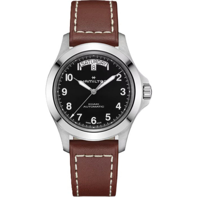 Hamilton Khaki Field King Day-Date Watch H64475531 Bandiera Jewellers