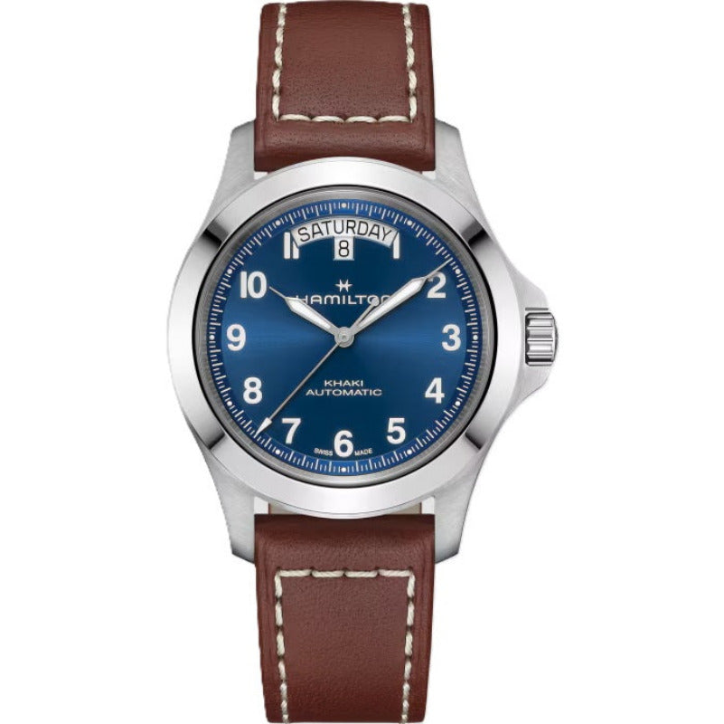 Hamilton Khaki Field King Day-Date Watch H64475540 Bandiera Jewellers