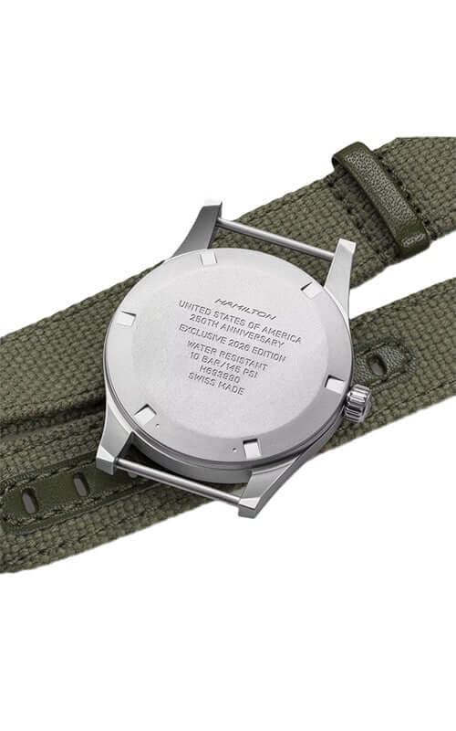 Hamilton Khaki Field Mechanical Watch H69399930 / Bandiera Jewellers