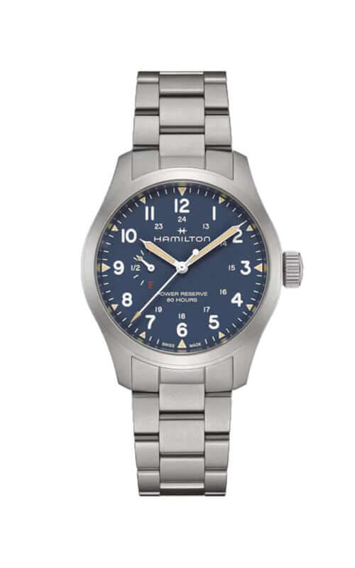Hamilton Khaki Field Mechanical Power Reserve H69509140 Bandiera Jewellers
