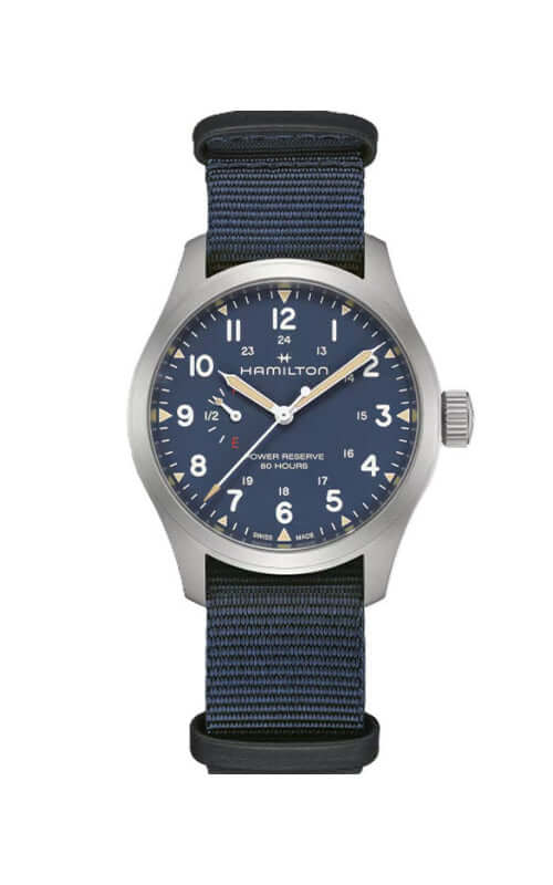 Hamilton Khaki Field Power Reserve H69509940 Bandiera Jewellers