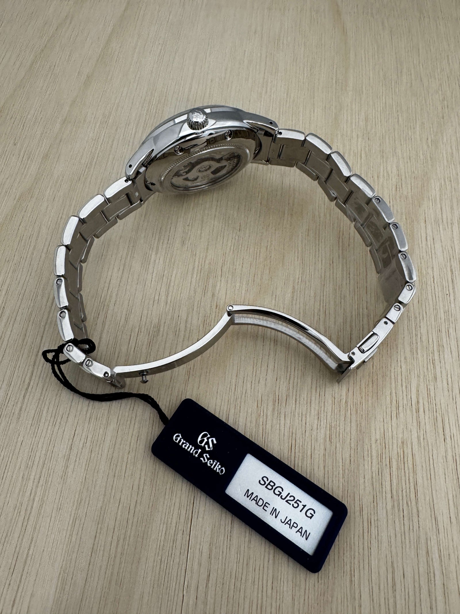 Grand Seiko GMT Green Dial SBGJ251G / Bandiera Jewellers