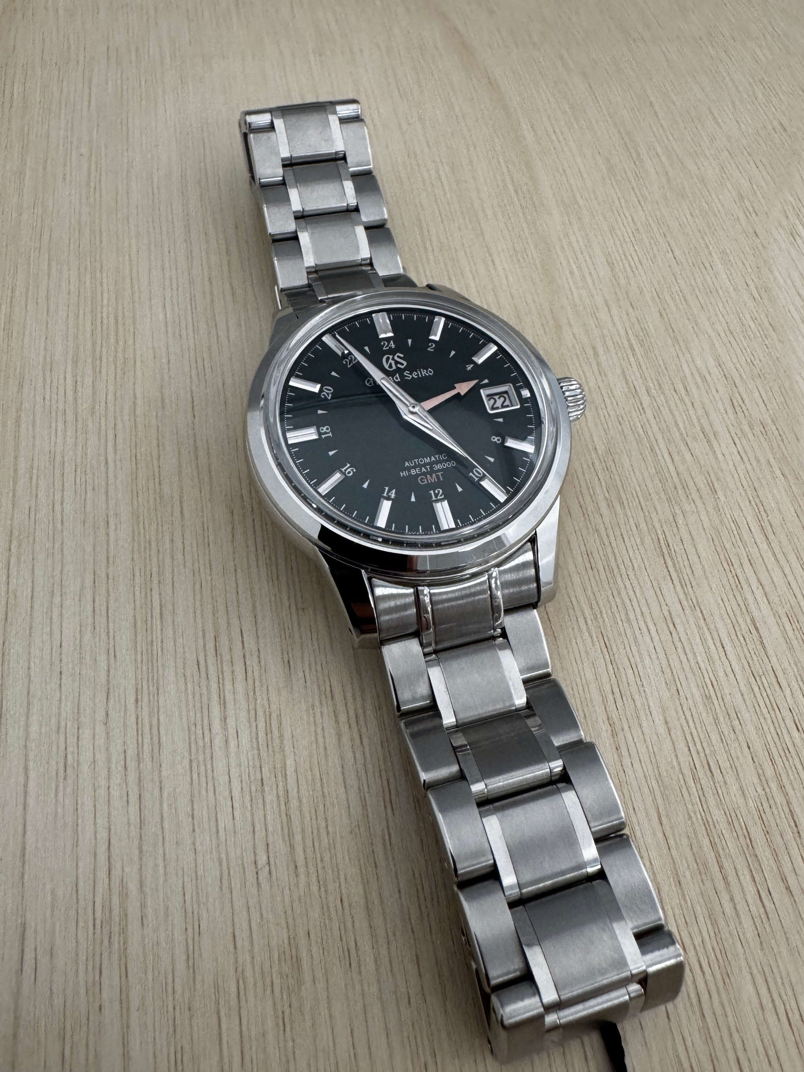 Grand Seiko GMT Green Dial SBGJ251G / Bandiera Jewellers