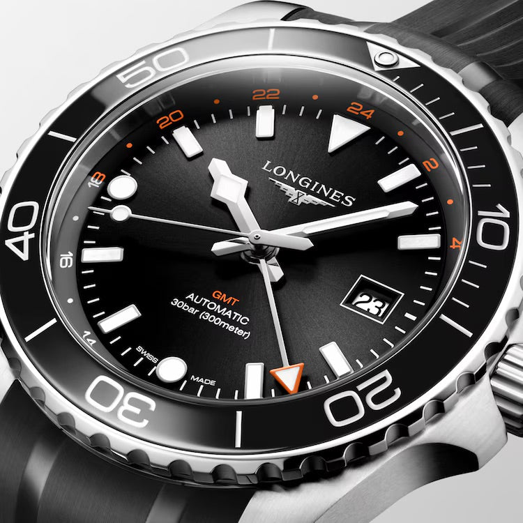 Longines HydroConquest GMT L38904569 /  Bandiera Jewellers