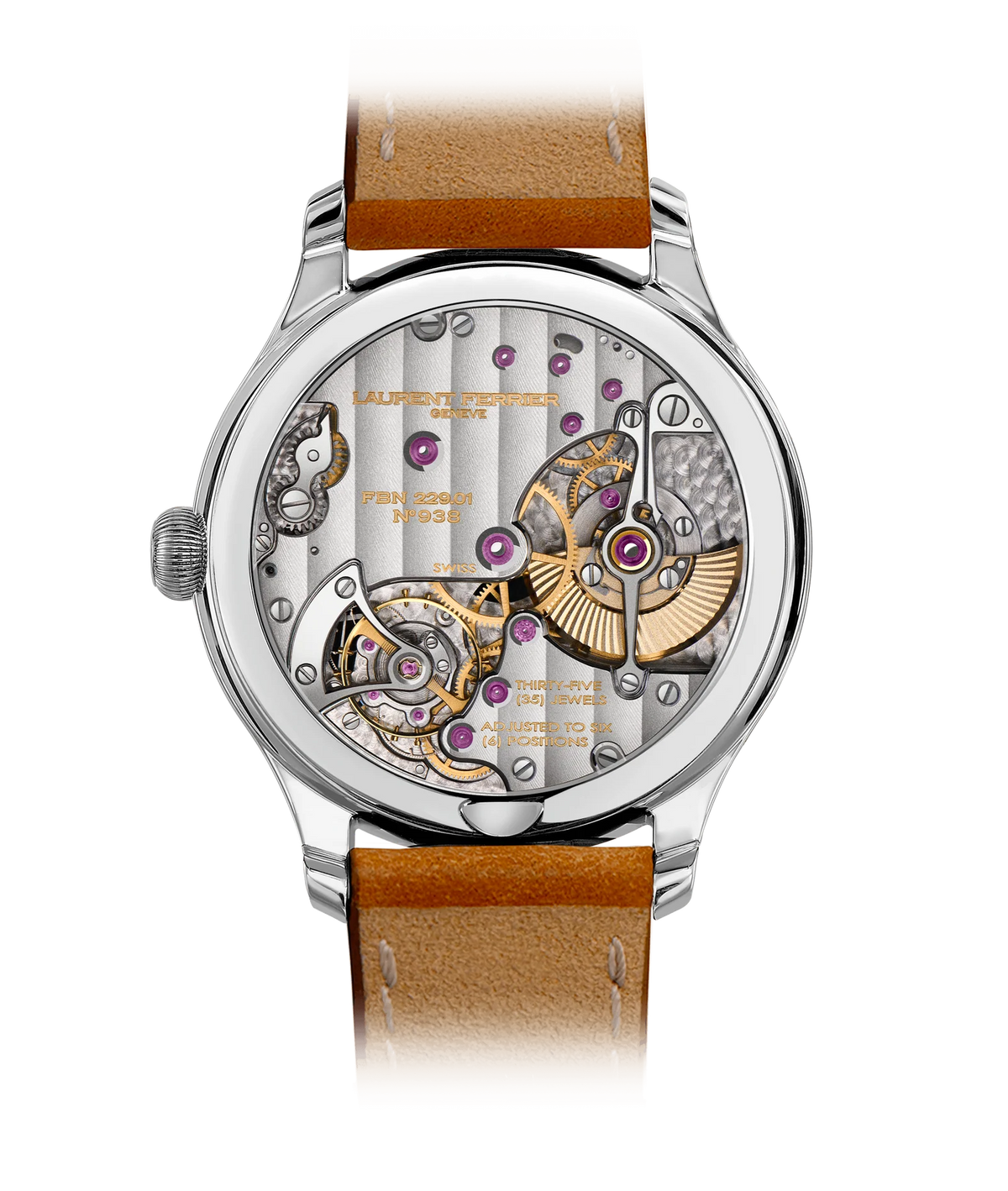 Laurent Ferrier MICRO-ROTOR Stainless Steel LCF004.AC.CG7.1 | Bandiera Jewellers Toronto and Vaughan
