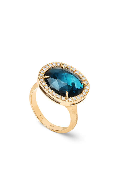 Marco Bicego Jaipur Colour Ring with London Blue Topaz AB450-B4-TPL01-Y Bandiera Jewellers