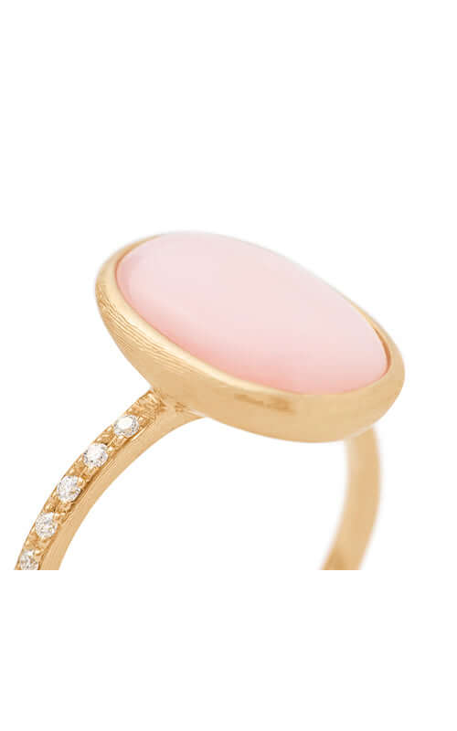 Marco Bicego Siviglia Pink Opal Ring AB610-B-OP01-Y Bandiera Jewellers