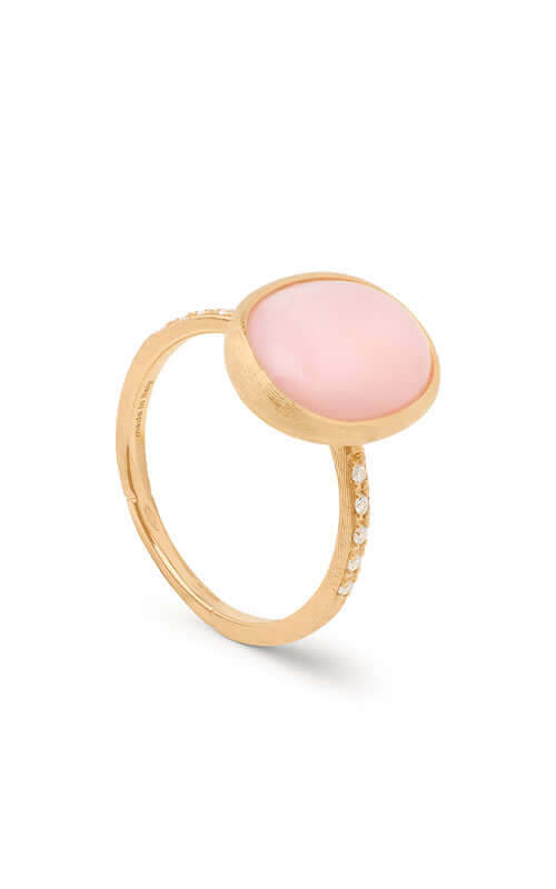 Marco Bicego Siviglia Pink Opal Ring AB610-B-OP01-Y Bandiera Jewellers