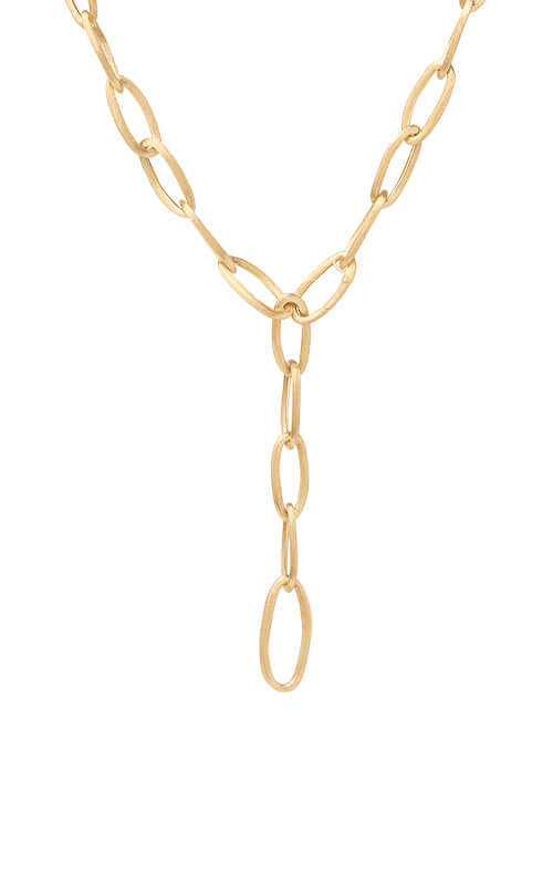 Marco Bicego Jaipur Lariat Oval Link Necklace CB2667-Y Bandiera Jewellers