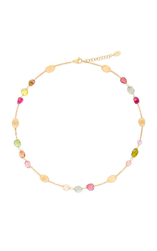 Marco Bicego Lunaria Colour Tourmaline Necklace CB2867-TM01-Y Bandiera Jewellers