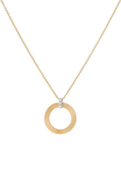 Marco Bicego Masai Gold and Diamonds Necklace CG797-B-YW | Bandiera Jewellers