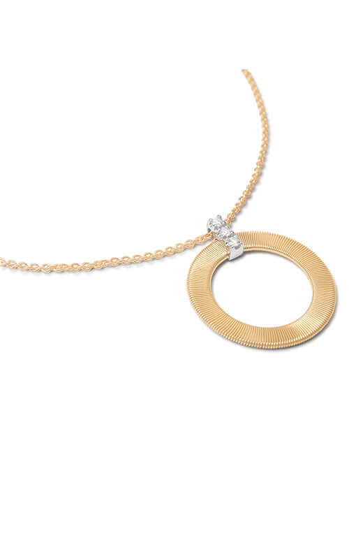 Marco Bicego Masai Gold and Diamonds Necklace CG797-B-YW | Bandiera Jewellers