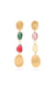 Marco Bicego Lunaria Colour Mixed Tourmaline Earrings OB1499-TM01-Y Bandiera Jewellers