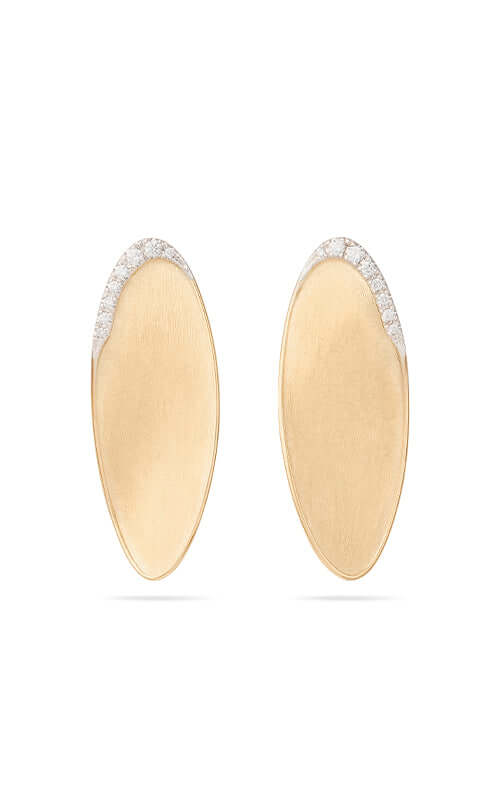 Gold earrings with diamond accents on a white background

Marco Bicego Lunaria Twist Earrings OB1914_B_YW Bandiera Jewellers