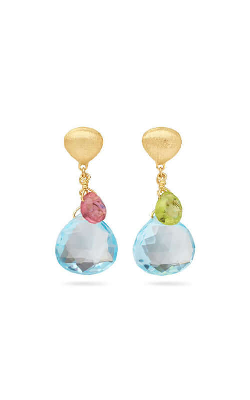 Marco Bicego Paradise Earrings Mixed Gemstones OB1955-MIX01T-Y