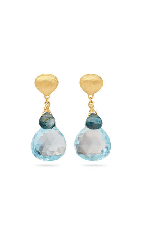 Marco Bicego Paradise Earrings Topaz OB1955-TP01-Y Bandiera Jewellers