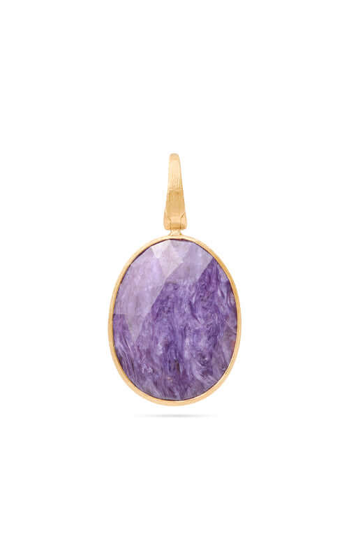 Marco Bicego Lunaria Colour Charoite Pendant PB20-CIA01-Y Bandiera Jewellers