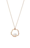 Mikimoto Cherry Blossom Akoya Pearl Pendant in Pink Gold MPQ10213AXXZ Bandiera Jewellers