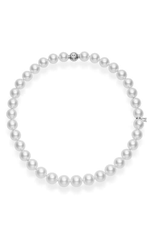 Pearl necklace on a white background

Mikimoto White South Sea Pearl Necklace MNS12516NRX06419 Bandiera Jewellers