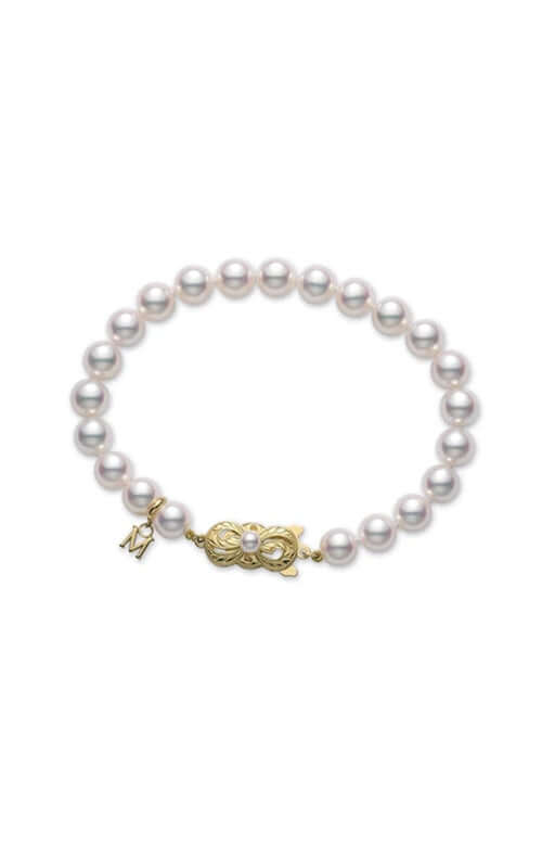 Mikimoto White Akoya Pearl Bracelet UD70107K  Bandiera Jewellers