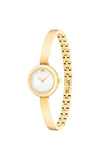 Gold watch with a white face on a white background

Movado Museum Bangle 0608063 Bandiera Jewellers