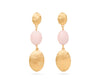 Marco Bicego Siviglia Pink Opal Earrings OB1857-OP01-Y Bandiera Jewellers
