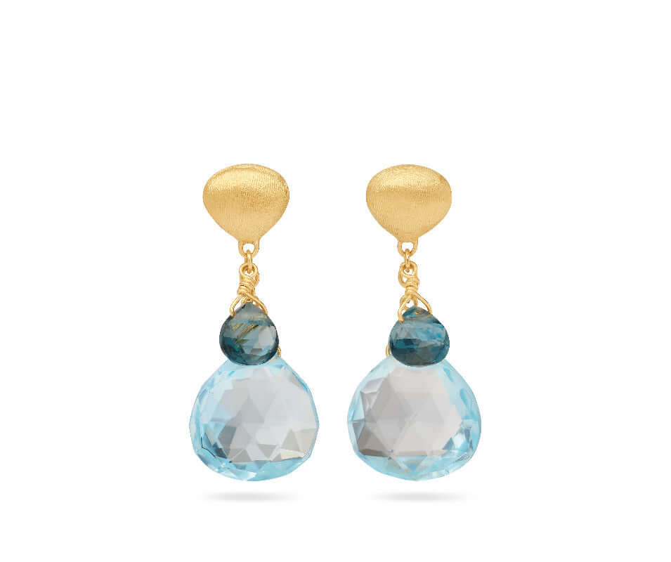 Marco Bicego Paradise Earrings Topaz OB1955-TP01-Y Bandiera Jewellers